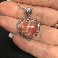 Rhodochrosite Pendant Necklace-Earth Fairy Holistics