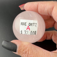 Rose Quarts Spheres