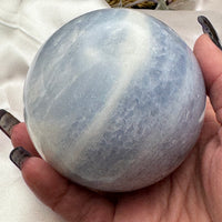 Blue Calcite Spheres-Earth Fairy Holistics
