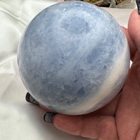 Blue Calcite Spheres-Earth Fairy Holistics