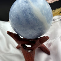 Blue Calcite Spheres-Earth Fairy Holistics