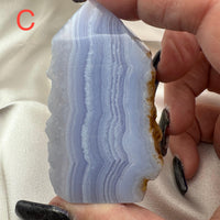 Blue Lace Agate Tower Points-Earth Fairy Holistics