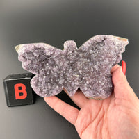 Druzy Amethyst Butterfly