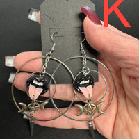 Runes & Remains Earrings-Earth Fairy Holistics