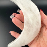 Clear Quartz Crescent Moons-Earth Fairy Holistics