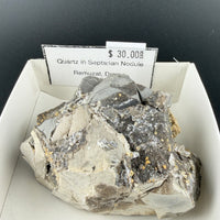 Quartz in Septarian Nodule