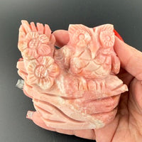 Pink Opal Owl