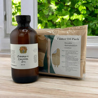Organic Castor Oil Kit-Earth Fairy Holistics