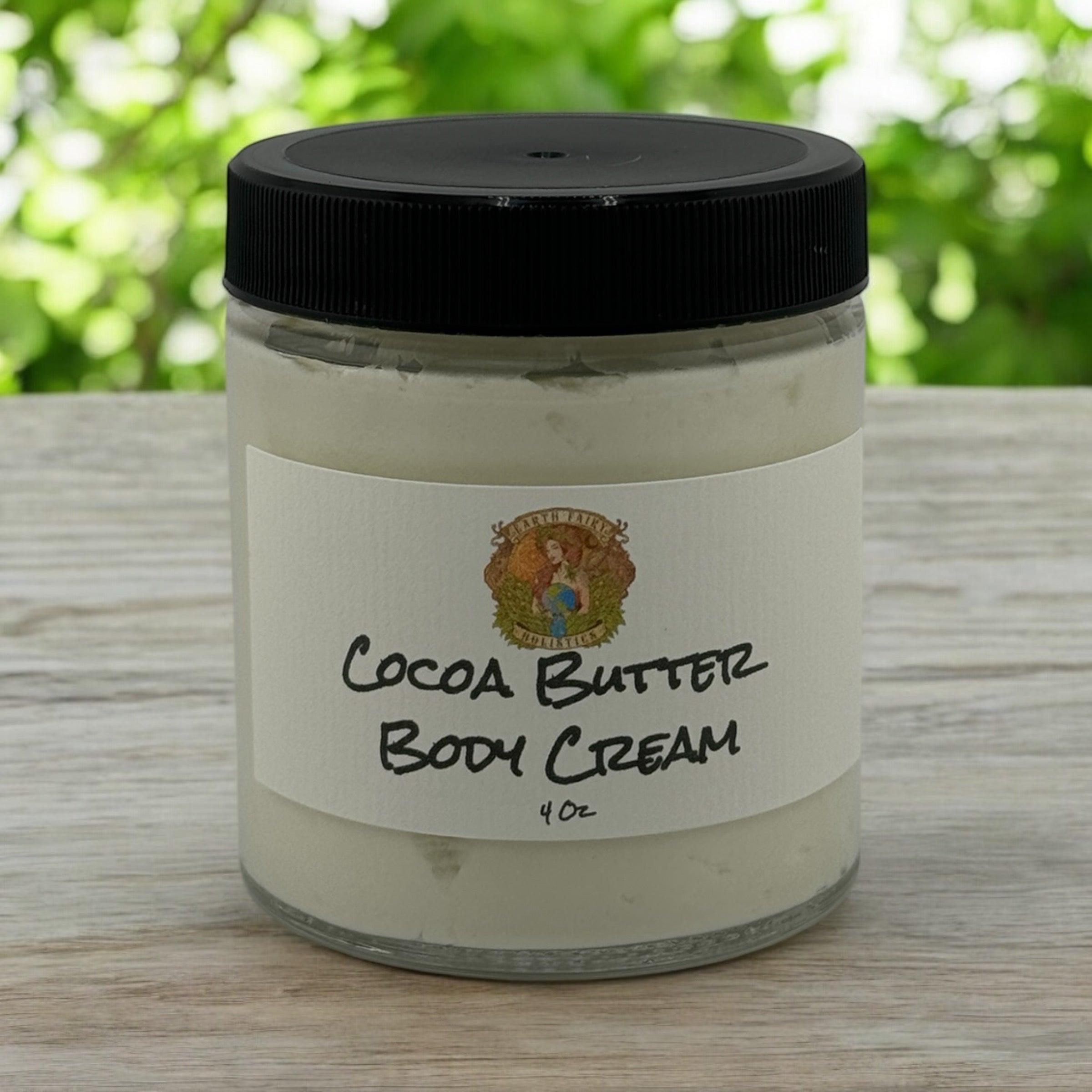 Cocoa Butter Body Cream – Earth Fairy Holistics