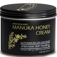 Balm of Gilead Cream, Manuka Honey, Intensive Skin Healing, Grass-Fed Tallow