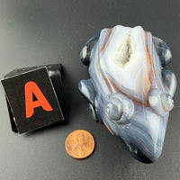 Druzy Agate Frogs-Earth Fairy Holistics