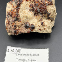Spessartine Garnet Specimen-Earth Fairy Holistics