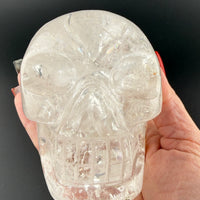 Clear Quartz Skull-Earth Fairy Holistics