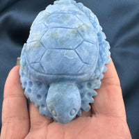 Dumortierite Sea Turtle Carving-Earth Fairy Holistics