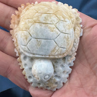 Dumortierite Sea Turtle Carving-Earth Fairy Holistics
