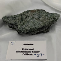 Actinolite Specimens