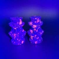 Yooperlite Skeleton With Top Hat (UV Reactive)-Earth Fairy Holistics