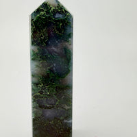 Moss Agate Obelisks-Earth Fairy Holistics