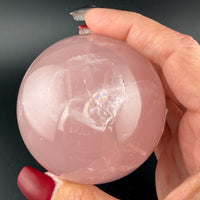 Rose Quarts Spheres-Earth Fairy Holistics