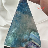 Feather Fluorite Slabs-Earth Fairy Holistics