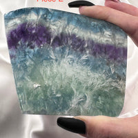 Feather Fluorite Slabs-Earth Fairy Holistics