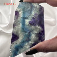 Feather Fluorite Slabs-Earth Fairy Holistics