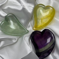 Fluorite Small Leaf Bowl-Earth Fairy Holistics