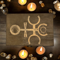 Hekate Sun Moon Engraved Box-Earth Fairy Holistics