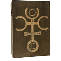 Hekate Sun Moon Engraved Box-Earth Fairy Holistics