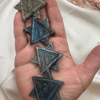 Labradorite Evil Eye Carving-Earth Fairy Holistics
