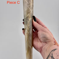 Moonstone Scepter Wand-Earth Fairy Holistics
