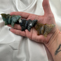 Ocean Jasper Butterfly Carving-Earth Fairy Holistics