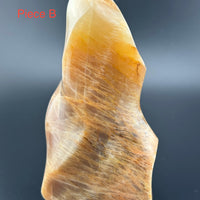 Peach Moonstone Flames-Earth Fairy Holistics