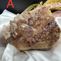 Sunset Phantom Quartz Clusters-Earth Fairy Holistics