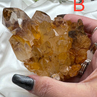 Sunset Phantom Quartz Clusters-Earth Fairy Holistics