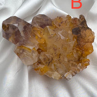 Sunset Phantom Quartz Clusters-Earth Fairy Holistics