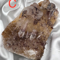 Sunset Phantom Quartz Clusters-Earth Fairy Holistics