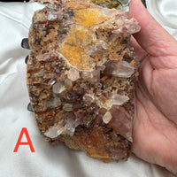 Phantom Quartz Clusters (Large)-Earth Fairy Holistics