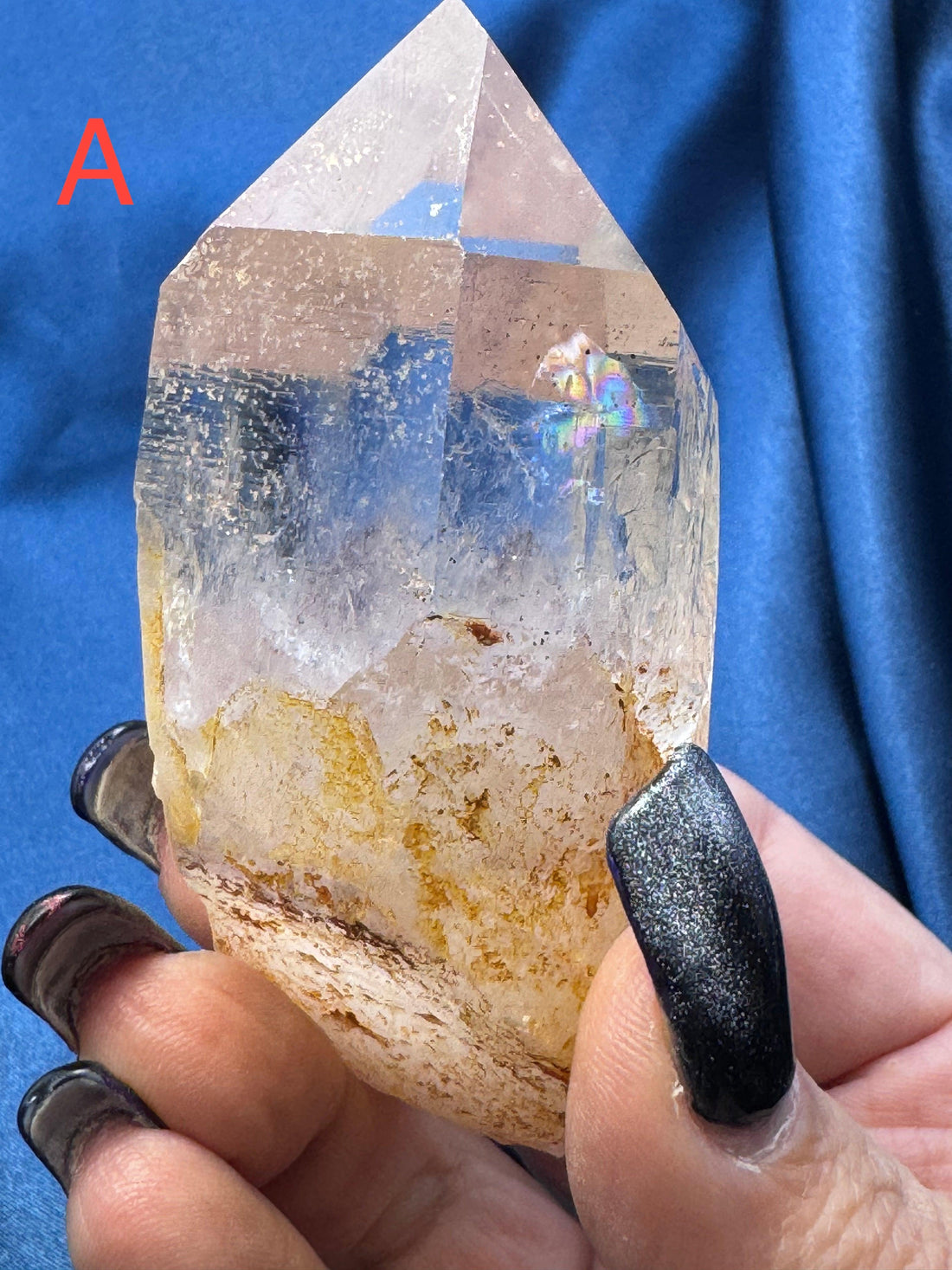 Phantom Quartz Rough Points (Large)-Earth Fairy Holistics