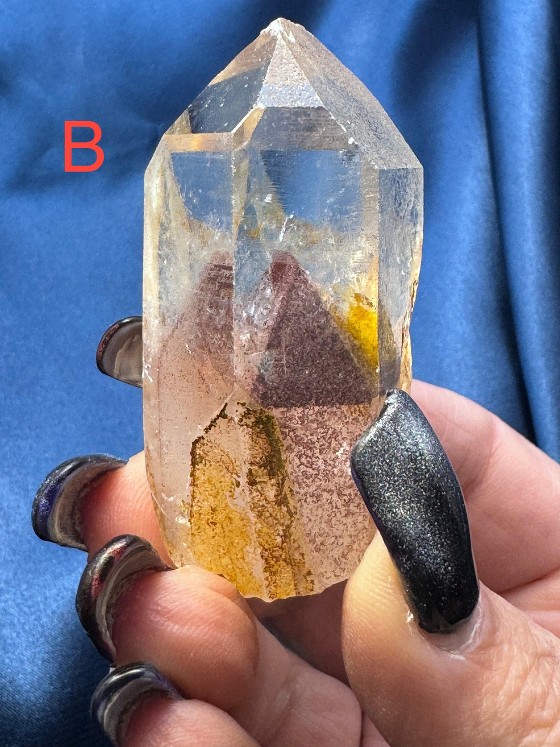 Phantom Quartz Rough Points (Large)-Earth Fairy Holistics