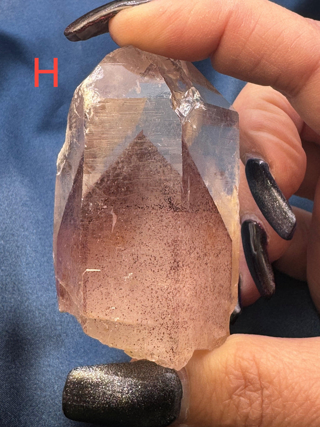 Phantom Quartz Rough Points (Large)-Earth Fairy Holistics