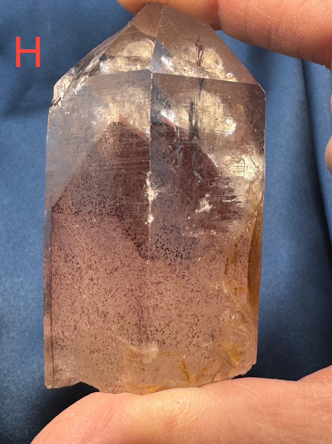 Phantom Quartz Rough Points (Large)-Earth Fairy Holistics