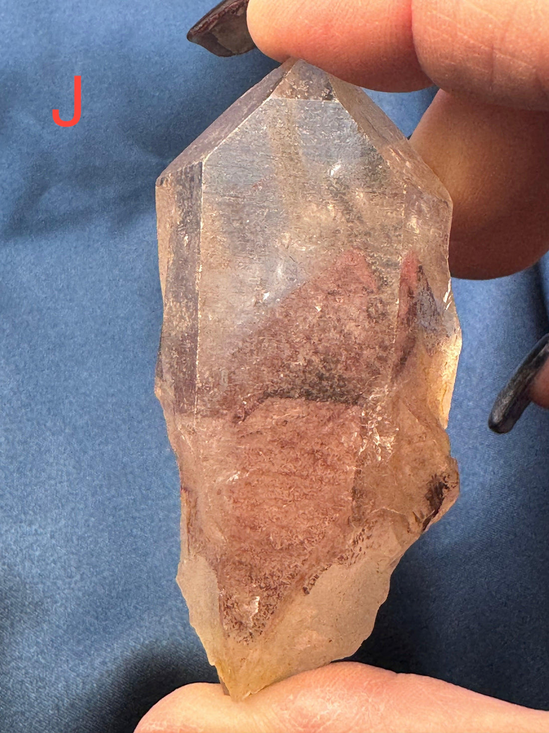 Phantom Quartz Rough Points (Large)-Earth Fairy Holistics