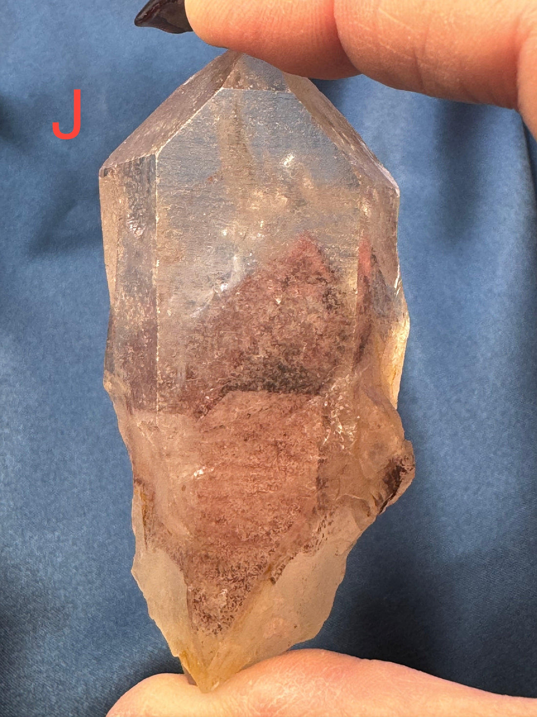 Phantom Quartz Rough Points (Large)-Earth Fairy Holistics