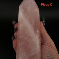 Rose Quartz Towers-Earth Fairy Holistics