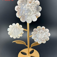 Sunflowers on Stand (Various Stones)-Earth Fairy Holistics