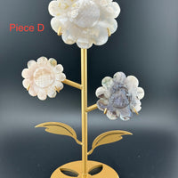 Sunflowers on Stand (Various Stones)-Earth Fairy Holistics