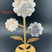 Sunflowers on Stand (Various Stones)-Earth Fairy Holistics