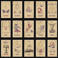 Vintage Stamp Tarot-Earth Fairy Holistics