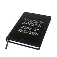 16014 Book of Shadows Velvet A5 Journal-Earth Fairy Holistics